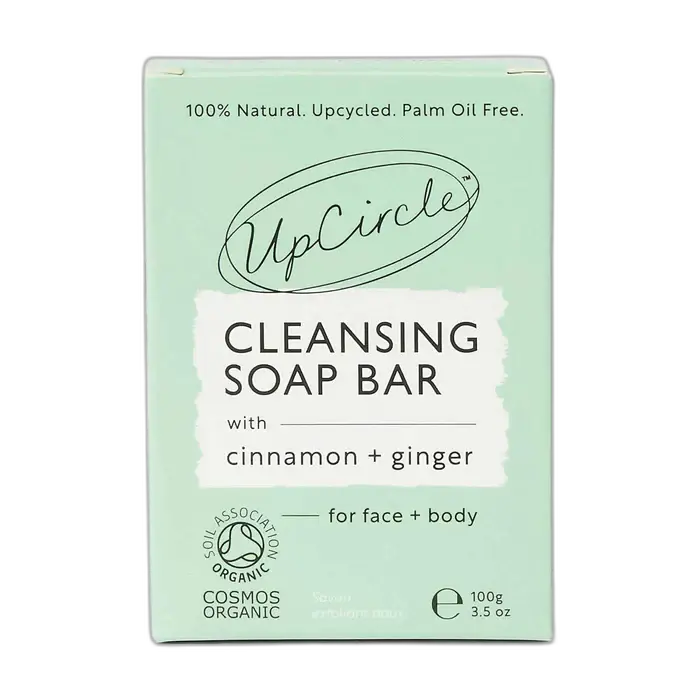 Upcircle Cleansing Soap Bar Cinnamon + Ginger