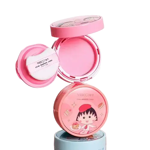 Veecci Touch Cushion Blush Chibi Maruko Chan Edition M01 Guava Pink