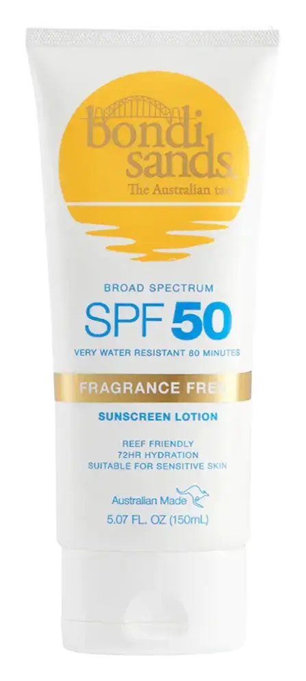bondi sands SPF 50 Fragrance Free Sunscreen Lotion