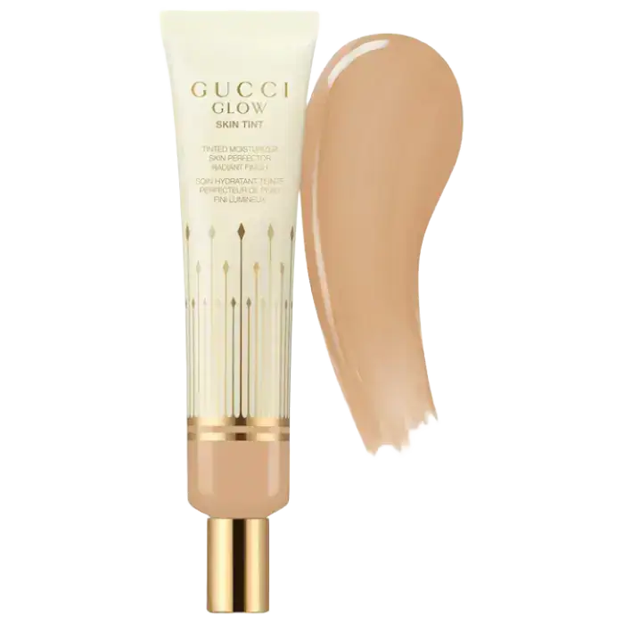 Gucci Glow Skin Tinted Moisturizer With Hyaluronic Acid & Bakuchiol 47 - Medium Deep Skin with Neutral Undertones