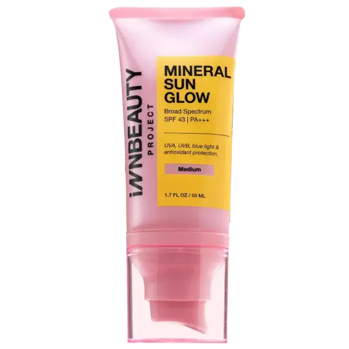 iNNBEAUTY PROJECT Mineral Sun Glow Broad Spectrum SPF 43 PA +++ Medium