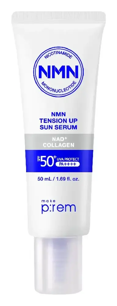 Make p:rem NMN Tension Up Sun Serum SPF 50+