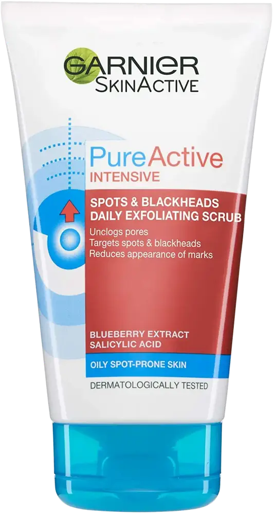 Garnier Pure Active Intensive Daily Exfoliation Scrub Spots & Blackheads