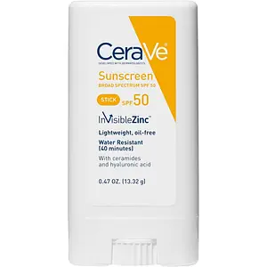 CeraVe Invisible Zinc Sunscreen Stick SPF 50