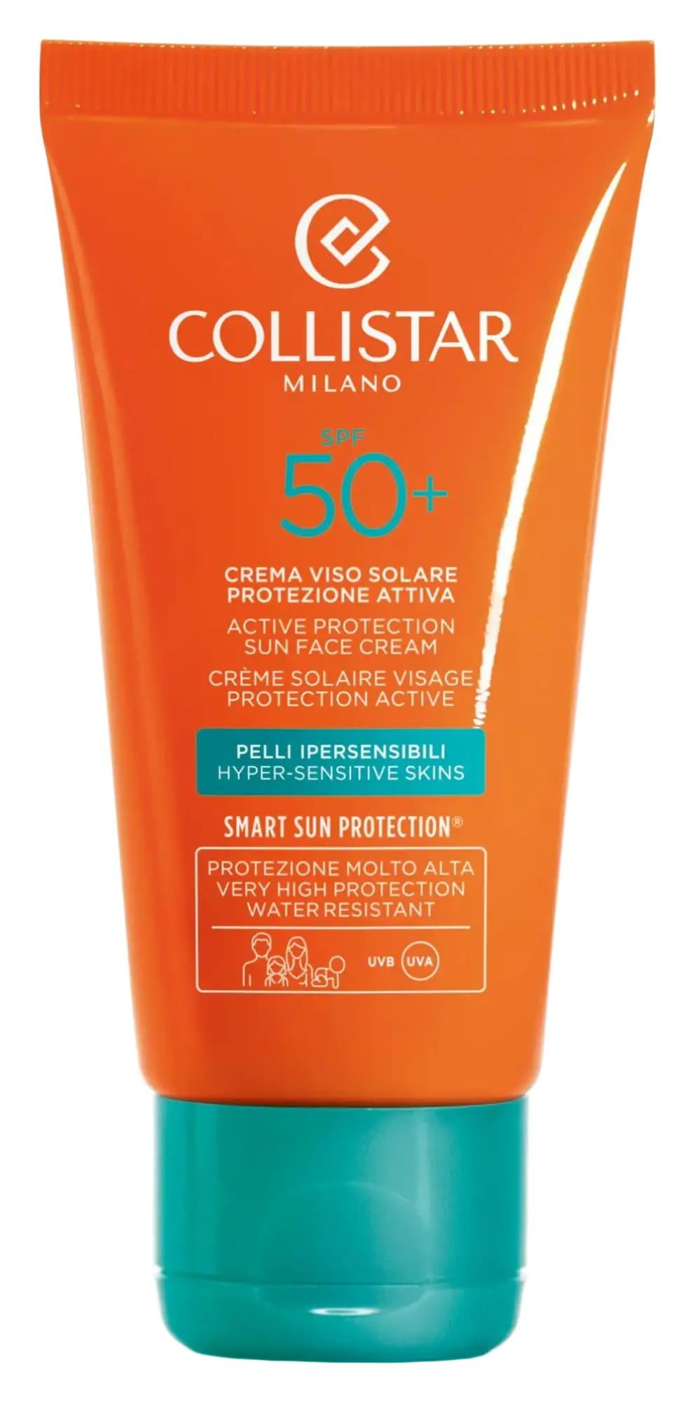 COLLISTAR Milano Active Protection Sun Face Cream Hyper-sensitive Skins SPF 50+