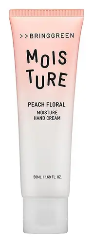 Bring Green Peach Floral Moisture Hand Cream