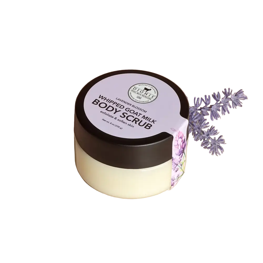 Dionis Whipped Goat Milk Body Scrub Lavender Blossom