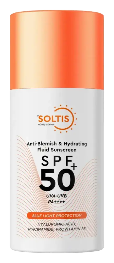 Soltis Anti-Blemish & Hydrating Fluid Sunscreen SPF 50+ PA++++