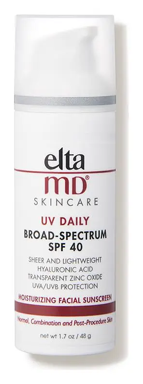 EltaMD, Inc UV Daily Facial Sunscreen Broad-Spectrum SPF 40 Clear
