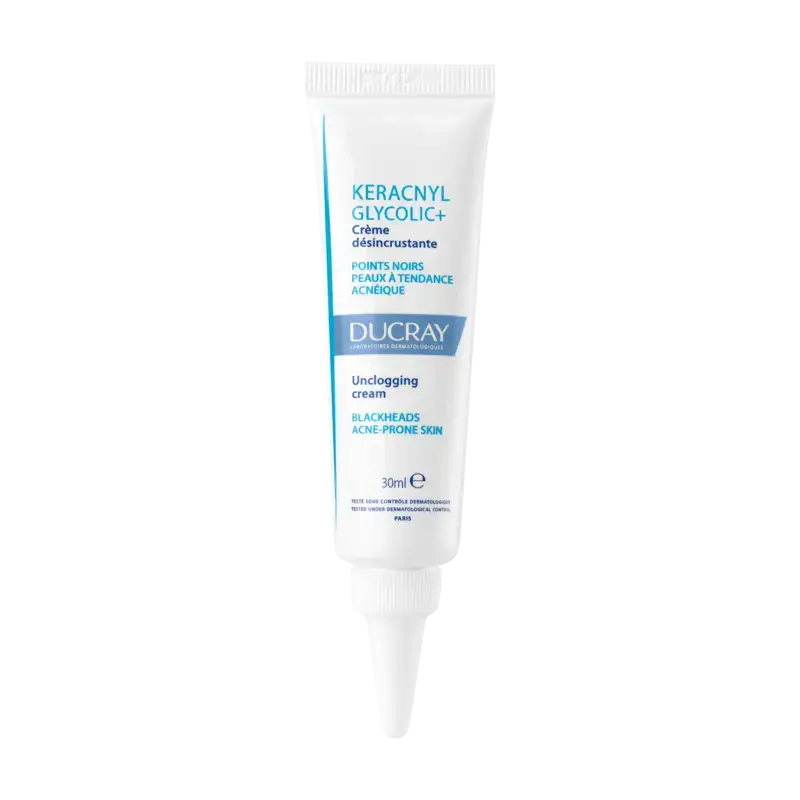 Ducray Keracnyl Glycolic+ Unclogging Cream