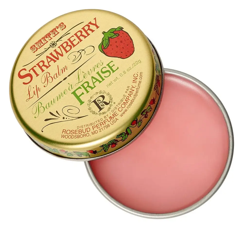 Rosebud Perfume Co. Strawberry Lip Balm