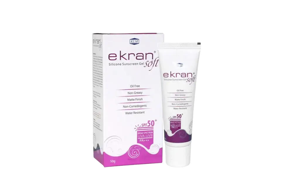 KLM Laboratories Ekran Silicone Soft Sunscreen Gel SPF 50+