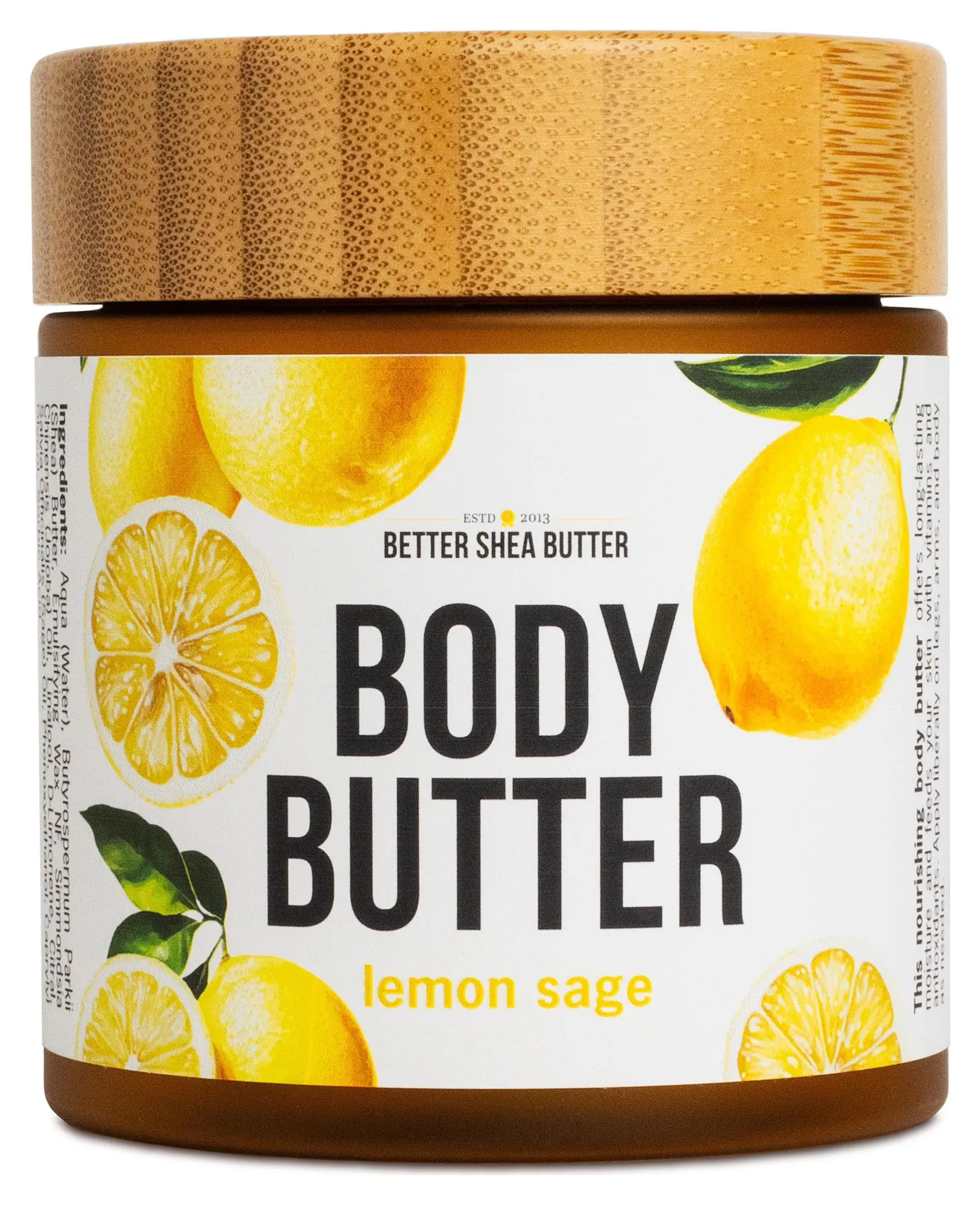 Better Shea Butter Body Butter Lemon Sage