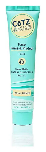 Cotz Skincare Face Prime & Protect SPF 40 Tinted