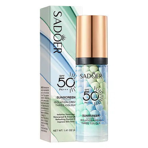 Sadoer SPF 50+ PA+++ 3 In 1 Sunscreen Isolation Cream