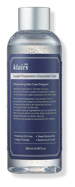 Dear, Klairs Supple Preparation Unscented Toner
