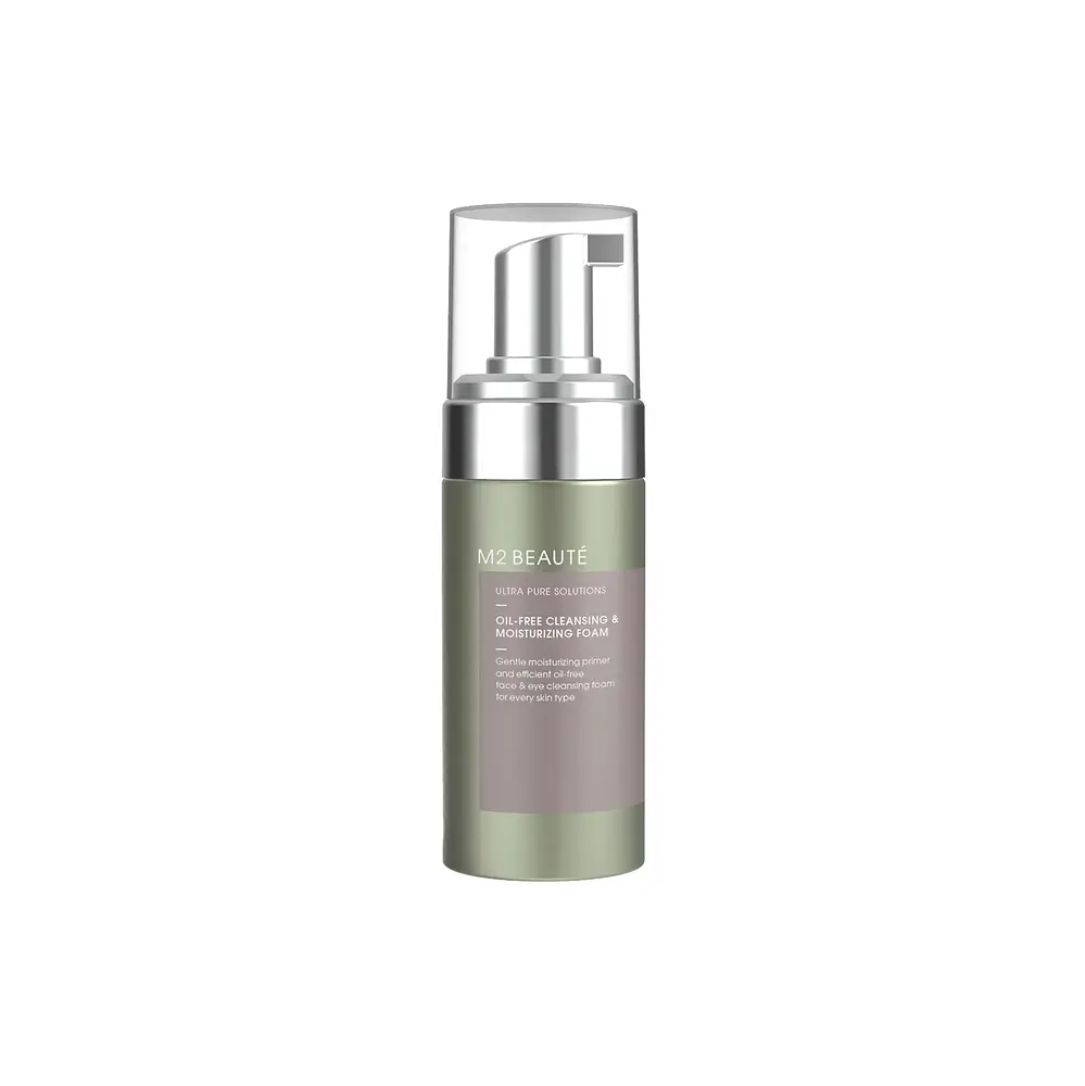 M2 Beaute Oil-Free Cleansing & Moisturizing Foam
