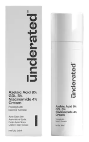 Underated Azelaic Acid 9% GDL 5% Niacinamide 4% Cream