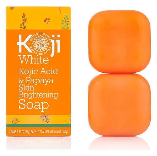 Koji White Kojic Acid & Papaya Skin Brightening Soap