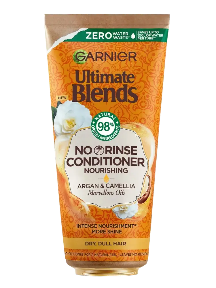 Garnier Ultimate Blends No Rinse Conditioner Nourishing Argan & Camellia Marvellous Oils