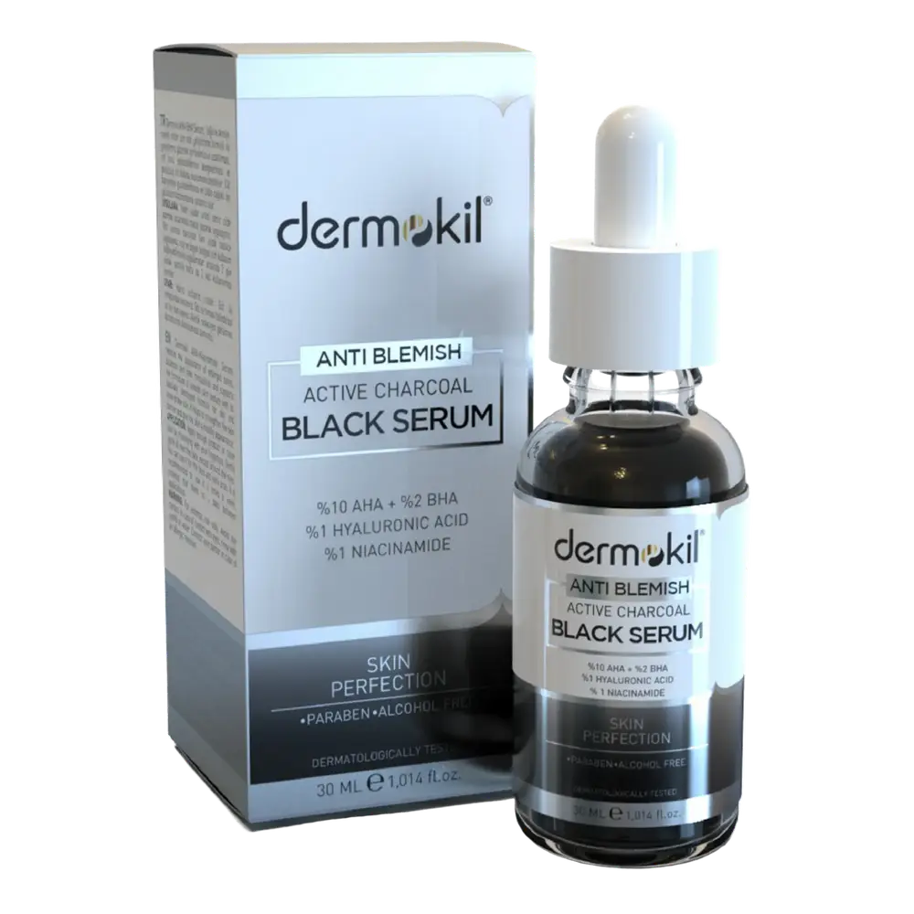 Dermokil Anti Blemish Active Charcoal Black Serum