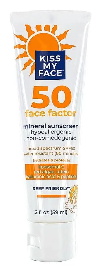 Kiss My Face Face Factor Mineral Sunscreen SPF 50