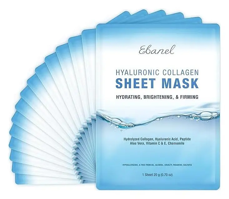 Ebanel Labs Collagen Peptide Hydrating Face Masks