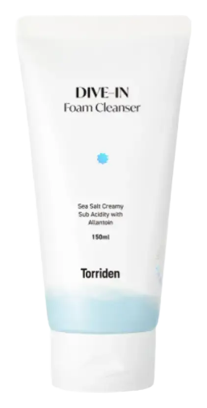 Torriden Dive-In Sea Salt Creamy Sub Acidity Foam Cleanser