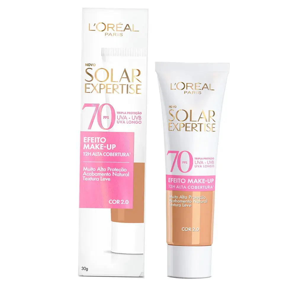 L'Oreal Solar Expertise Efeito Make-Up SPF 70 2.0