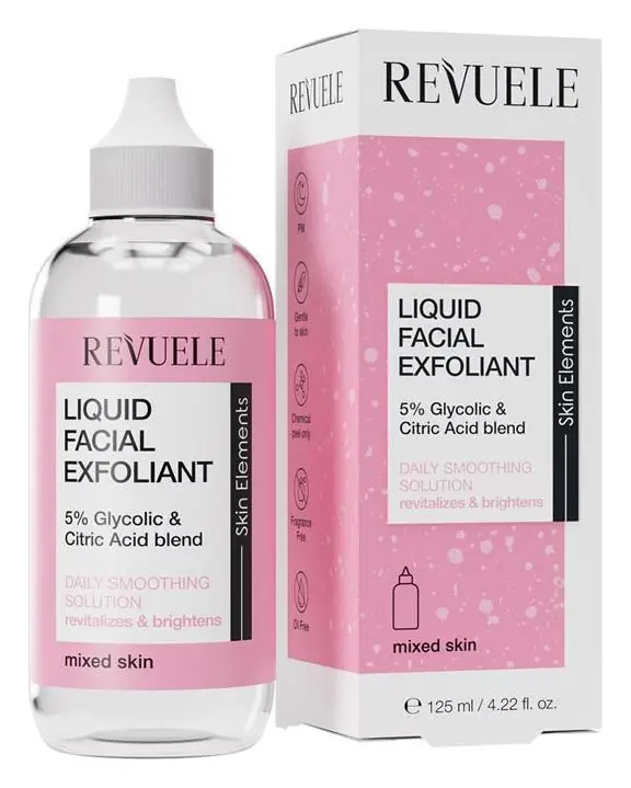 Revuele Liquid Facial Exfoliant 5% Glycolic + Citric Acid Blend