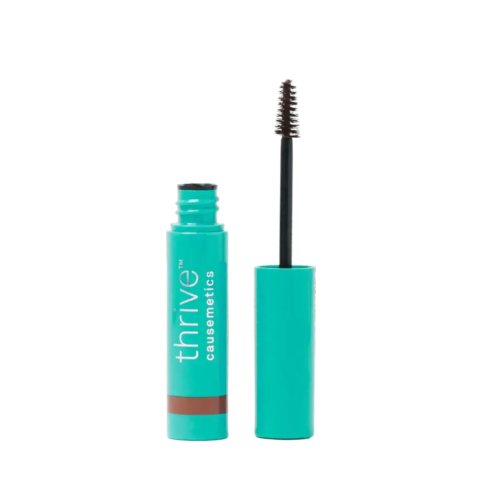 Thrive Causemetics Instant Brow Fix Semi-Permanent Eyebrow Gel Audrey (Medium Brown)