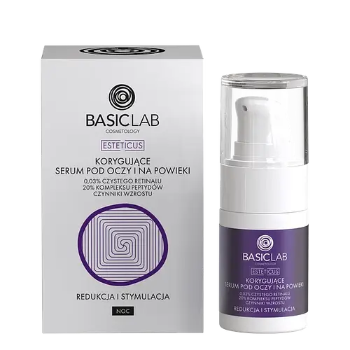 BasicLab Korygujące Serum Pod Oczy I Na Powieki