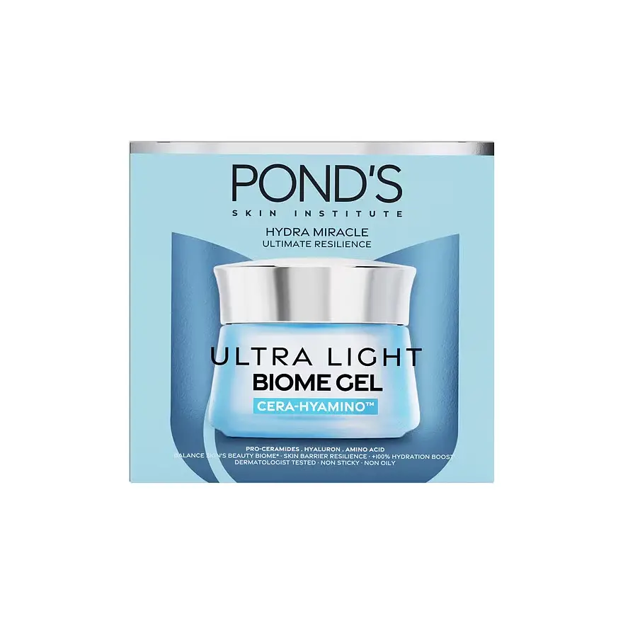 Pond's Hydra Miracle Ultra Light Biome Gel Cera-Hyamino Moisturizer Asia