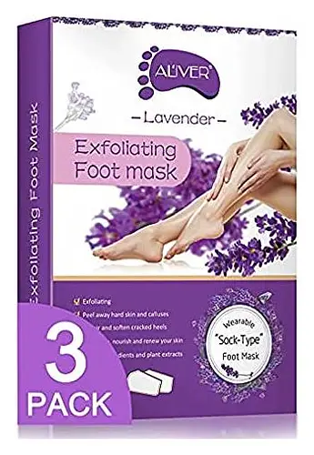 Aliver Natural Exfoliant Foot Peel Mask