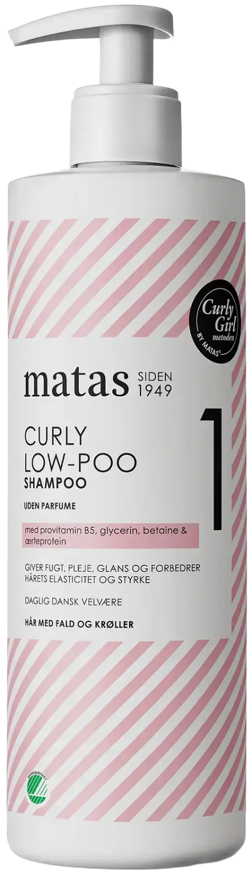 Matas Curly Low-Poo Shampoo Fragrance Free