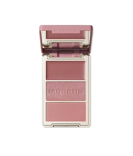 Morphe Cheek Thrills Multi-Finish Face Trio Honeymoon Suite