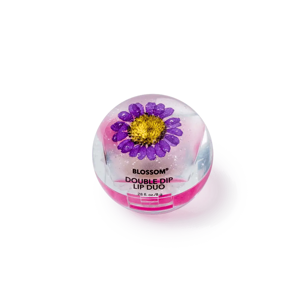 Blossom Double Dip Lip Duo Gloss Purple