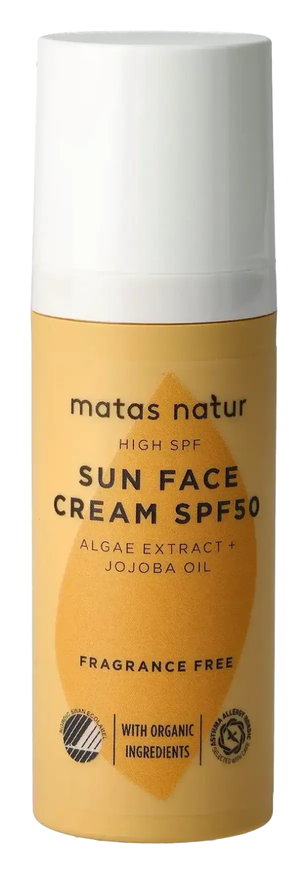 Matas Natur Sun Face Cream SPF50