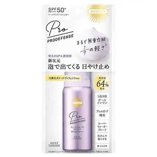 Kosé Suncut Prodefense All In One UV Mousse SPF 50+ PA++++
