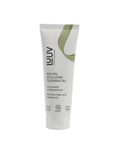 Luuv Natural Exfoliating Cleansing Gel with Bamboo