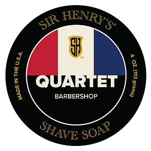 Sir Henry's Shave Soap Quartet Barbershop
