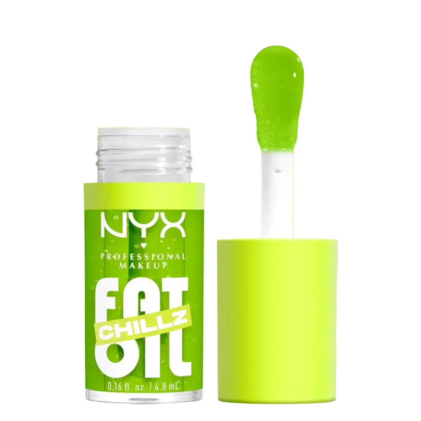 NYX Cosmetics Fat Oil Lip Drip Chillz Cooling Lip Oil Kiwi Freeze