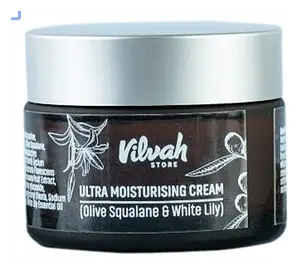 Vilvah Ultra Moisturising Cream (Olive Squalene And White Lily)