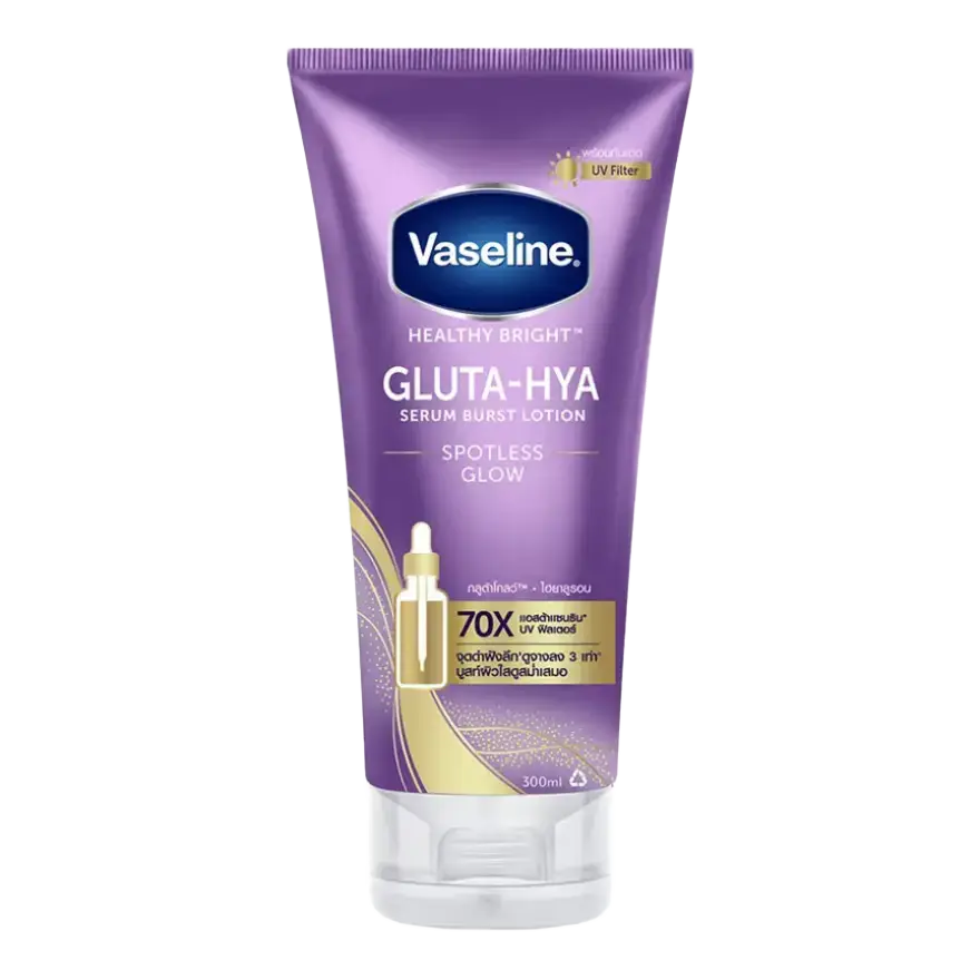 Vaseline Healthy Bright Gluta Hya Serum Burst Lotion Spotless Glow Thailand