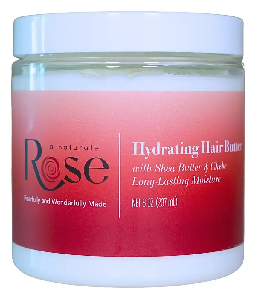 A Naturale Rose Hydrating Hair Butter