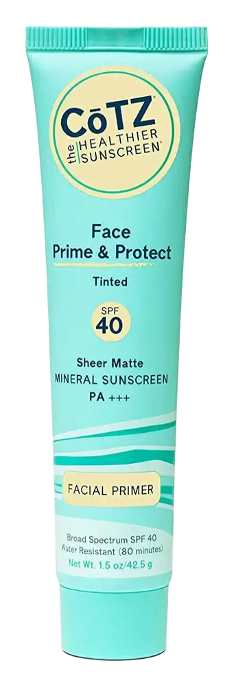 Cotz Skincare Face Prime & Protect SPF 40 Tinted