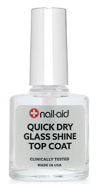 Nail-Aid Quick Dry Glass Shine Top Coat