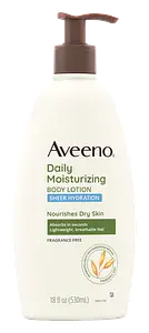 Aveeno Daily Moisturizing Sheer Hydration Dry Skin Lotion