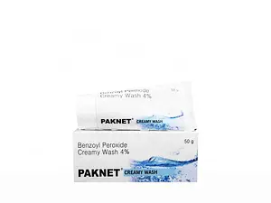 Percos Paknet Creamy Wash Benzoyl Peroxide 4%