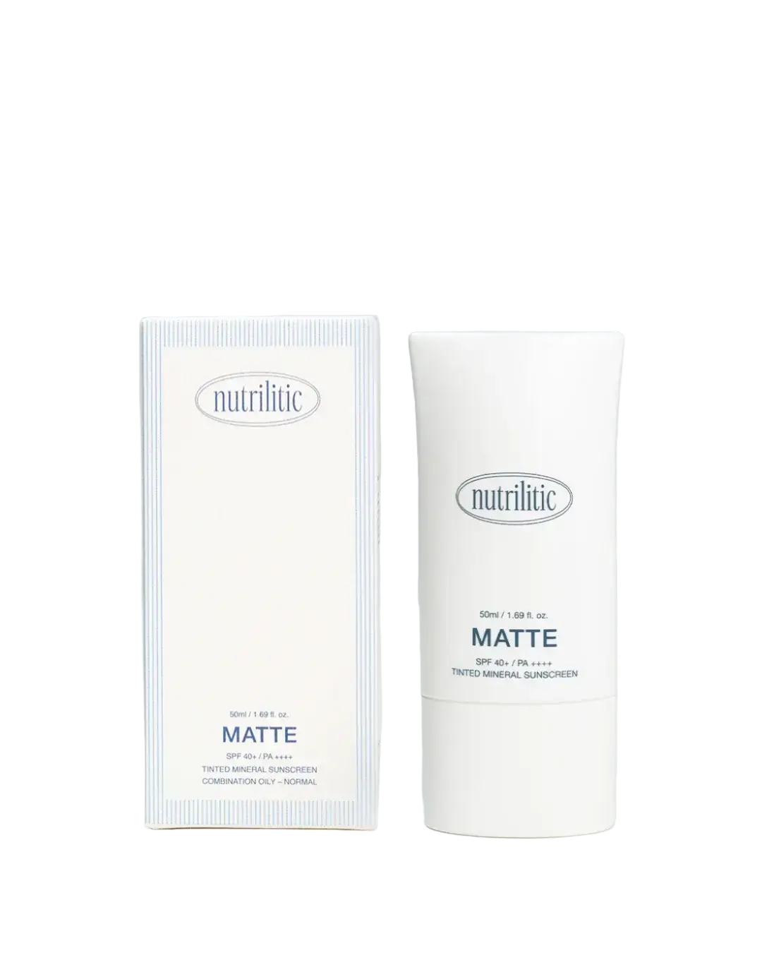 Nutrilitic Matte Tinted Mineral Sunscreen SPF40+ PA++++